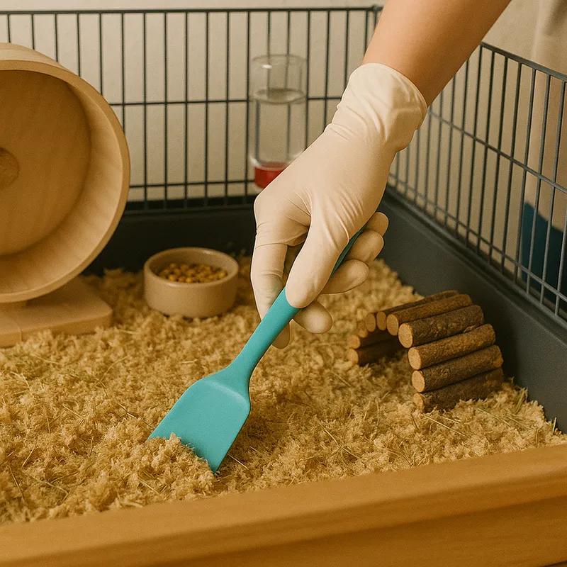 Praktyczny przewodnik po tym, jak czyścić klatkę chomika krok po kroku