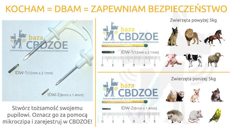 Bezpieczeństwo i odnajdywanie zwierząt