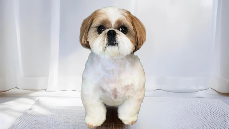 Pielęgnacja sierści shih tzu po strzyżeniu