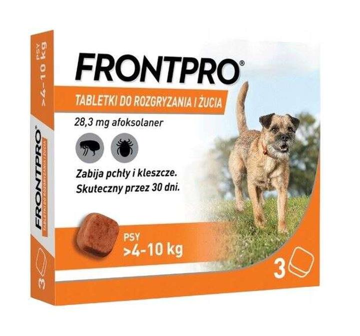 Tabletki na kleszcze dla psa